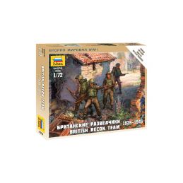 Zvezda figurky British Recon Team (1:72) - 1