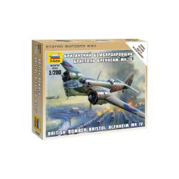 Zvezda Snap Kit - Bristol Blenheim IV (1:200) - 1