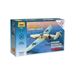 Zvezda Snap Kit - Messerschmitt B-109 F2 (1:72) - 1