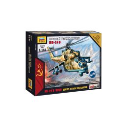Zvezda Snap Kit - Mil Mi-24 VP (1:144) - 1