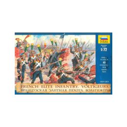 Zvezda figurky French Elite Infantry Voltigeurs (re-release) (1:72) - 1