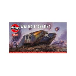 Airfix WWI Male Tank Mk.I (1:76) (Vintage) - 1