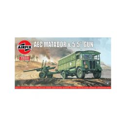 Airfix AEC Matador s 5.5" kanónem (1:76) (Vintage) - 1