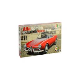 Italeri Alfa Romeo Giulietta Spider 1300 (1:24) - 1