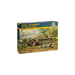 Italeri Sd. Kfz. 10 Demag D7 s výsadkáři (1:35) - 1