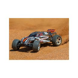 Traxxas Rustler 1:10 RTR červený - 16