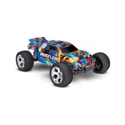 Traxxas Rustler 1:10 RTR červený - 22