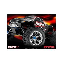 Traxxas Nitro Revo 1:8 TQi s BlueTooth RTR červené - 2