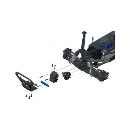 Traxxas Stampede 1:10 VXL 4WD TQi RTR modrý - 40