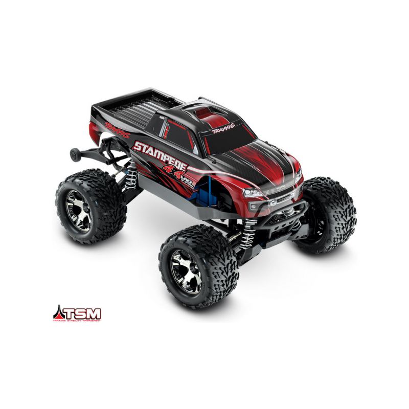 Traxxas Stampede 1:10 VXL 4WD TQi RTR červený - 1