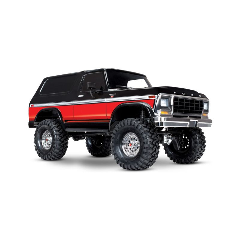 Traxxas TRX-4 Ford Bronco 1:10 TQi RTR červené - 1 Traxxas TRX-4 Ford Bronco 1:10 TQi RTR červené - 1
