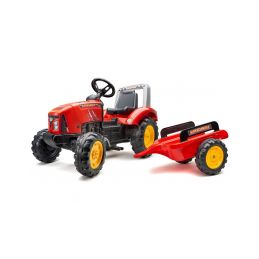 FALK - Šlapací traktor Supercharger červený - 1