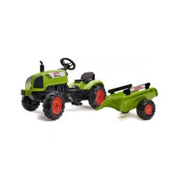 FALK - Šlapací traktor Claas Arion 410 s vlečkou - 1