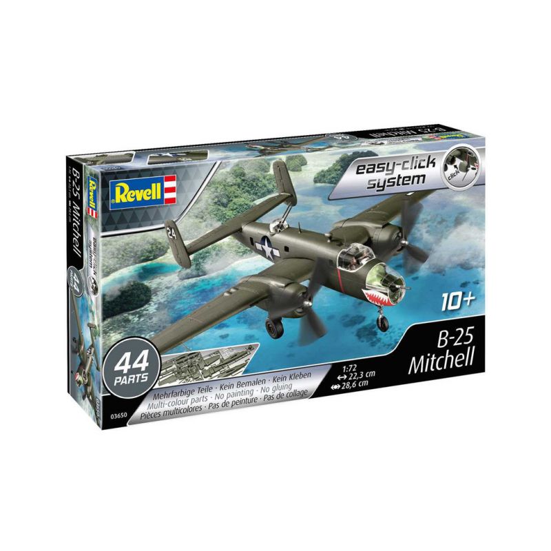 Revell EasyClick North American B-25 Mitchell (1:72) - 1 Revell EasyClick North American B-25 Mitchell (1:72) - 1