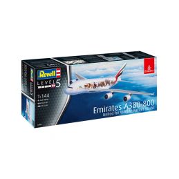 Revell Airbus A380-800 Emirates Wild Life (1:144) - 1
