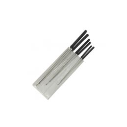Modelcraft precizní kulatý výstružník 1.2-3.0mm (sada 6ks) - 1
