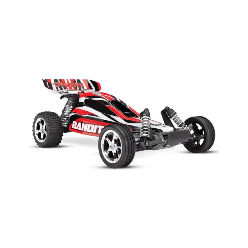 Traxxas Bandit 1:10 RTR červený - 1 Traxxas Bandit 1:10 RTR červený - 1