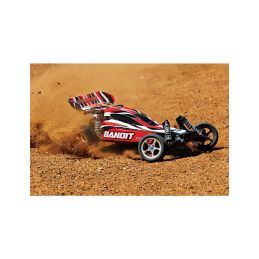 Traxxas Bandit 1:10 RTR červený - 11