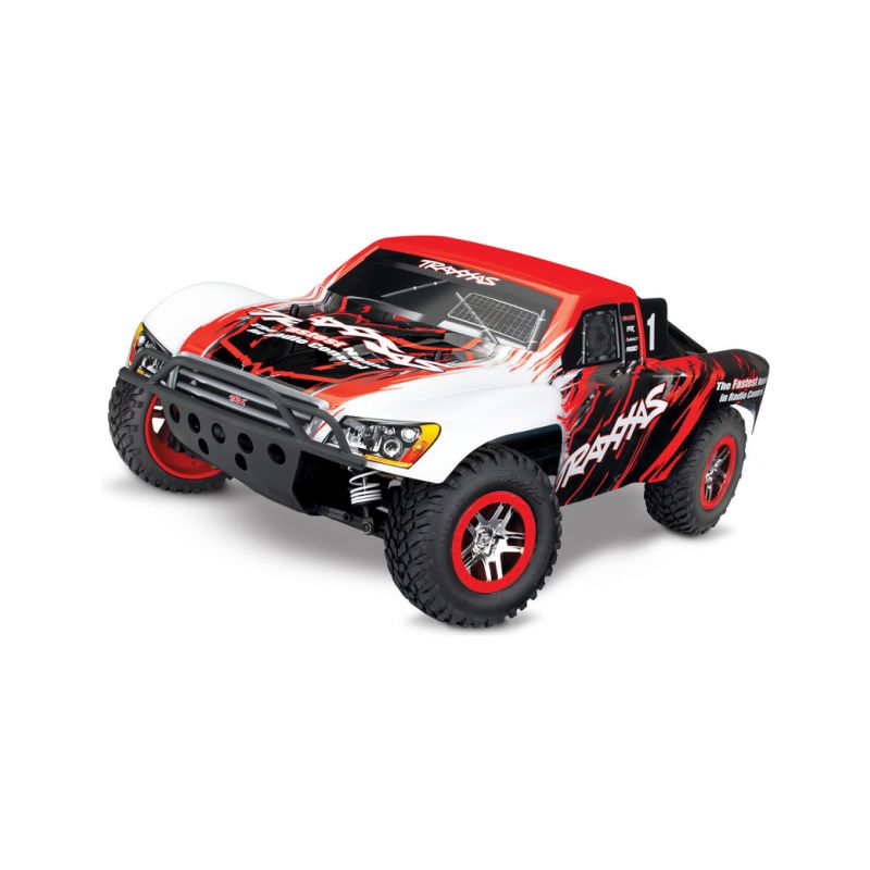 Traxxas Slash 1:10 VXL 4WD TQi RTR červený - 1 Traxxas Slash 1:10 VXL 4WD TQi RTR červený - 1