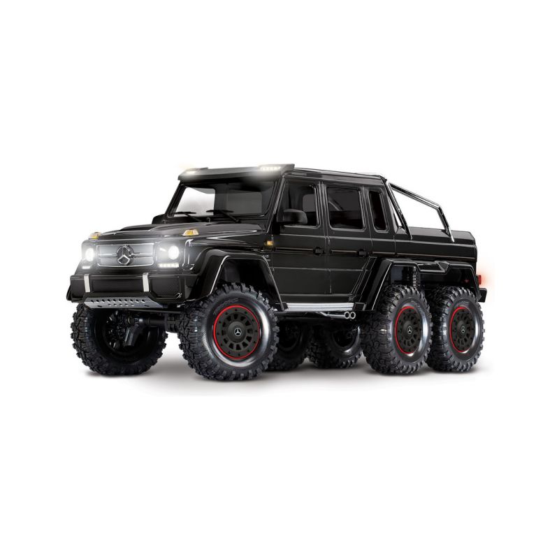Traxxas TRX-6 Mercedes G 63 6x6 1:10 TQi RTR černý - 1 Traxxas TRX-6 Mercedes G 63 6x6 1:10 TQi RTR černý - 1