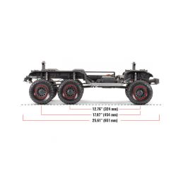 Traxxas TRX-6 Mercedes G 63 6x6 1:10 TQi RTR černý - 52