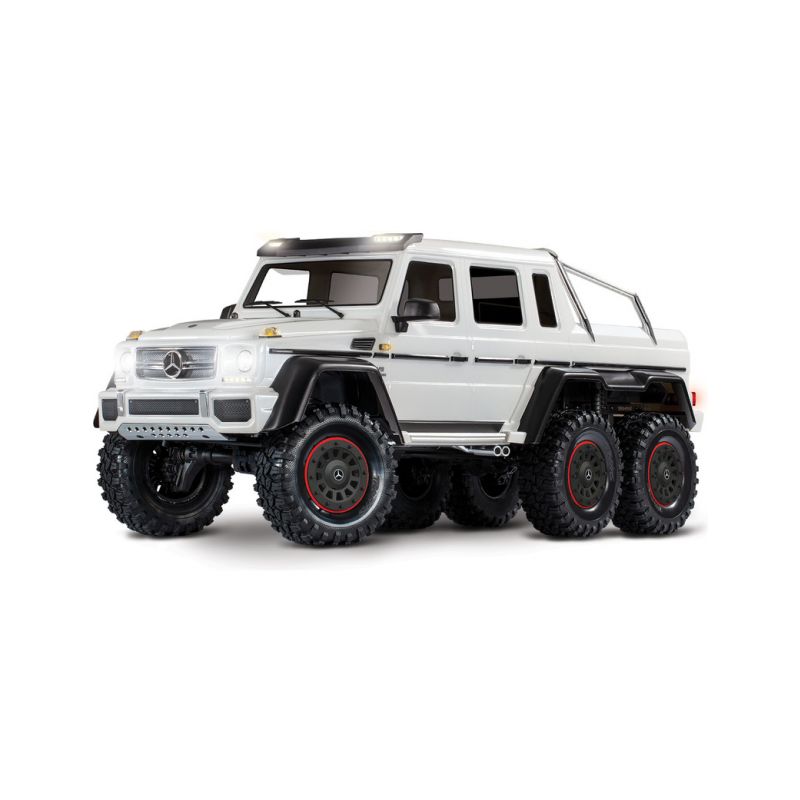 Traxxas TRX-6 Mercedes G 63 6x6 1:10 TQi RTR bílý - 1 Traxxas TRX-6 Mercedes G 63 6x6 1:10 TQi RTR bílý - 1