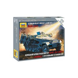 Zvezda Snap Kit - Sd.Kfz.251/1 Ausf.B (1:100) - 1