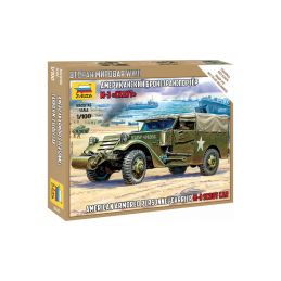 Zvezda Snap Kit - M3 Scout Car (1:100) - 1