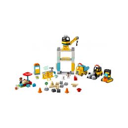 LEGO DUPLO - Stavba s věžovým jeřábem - 1