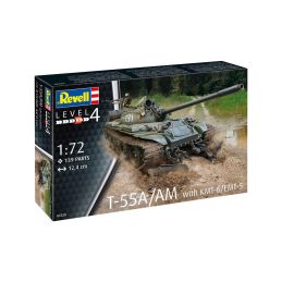 Revell T-55A/AM s KMT-6/EMT-5 (1:72) - 1