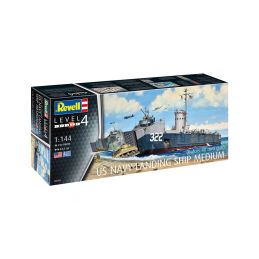 Revell US Navy Landing Ship Medium (Bofors 40 mm gun) (1:144) - 1