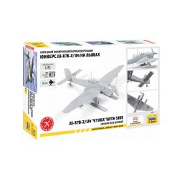 Zvezda Snap Kit Junkers JU-87B-2/U4 Stuka with skis (1:72) - 8