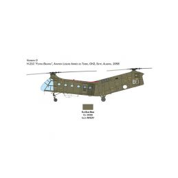 Italeri Piasecki H-21C Flying Banana GunShip (1:48) - 5