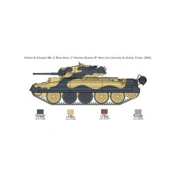 Italeri Crusader Mk. II s 8. armádní pěchotou (1:35) - 2