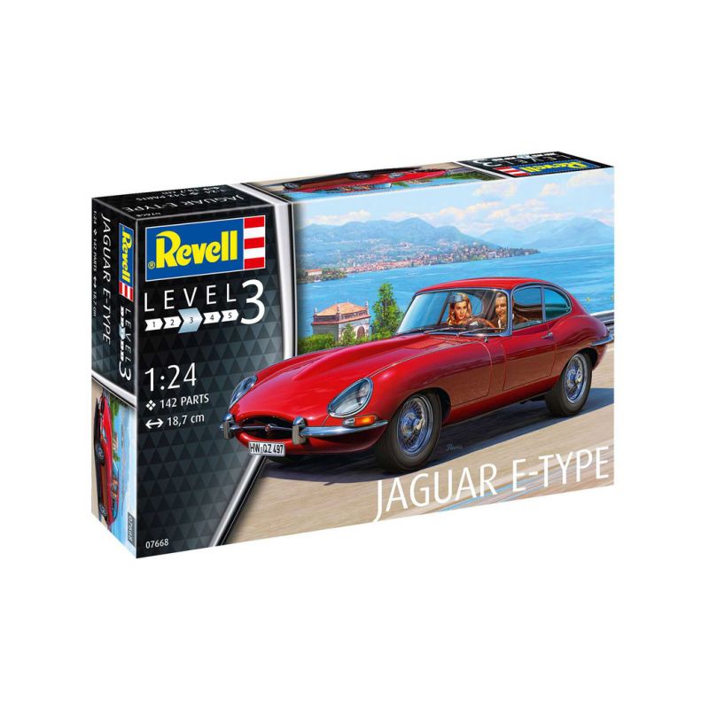 Revell Jaguar E-Type (Coupé) (1:24) - 1 Revell Jaguar E-Type (Coupé) (1:24) - 1