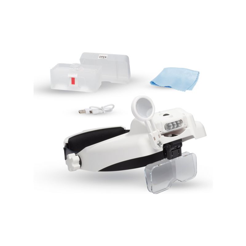 Lightcraft zvětšovací brýle Professional s LED osvětlením (set) - 1 Lightcraft zvětšovací brýle Professional s LED osvětlením (set) - 1
