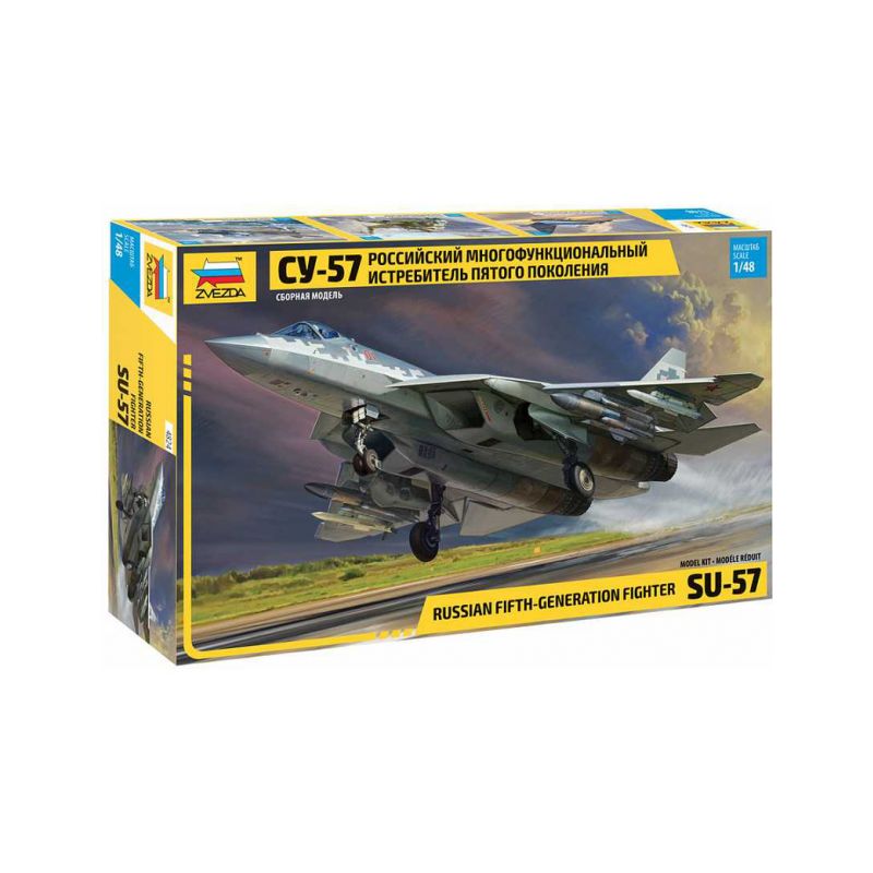 Zvezda Suchoj Su-57 (1:48) - 1 Zvezda Suchoj Su-57 (1:48) - 1