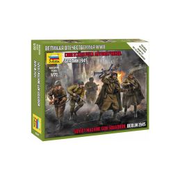 Zvezda figurky - Soviet Machine Gun Sqad (1:72) - 1