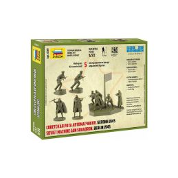 Zvezda figurky - Soviet Machine Gun Sqad (1:72) - 2