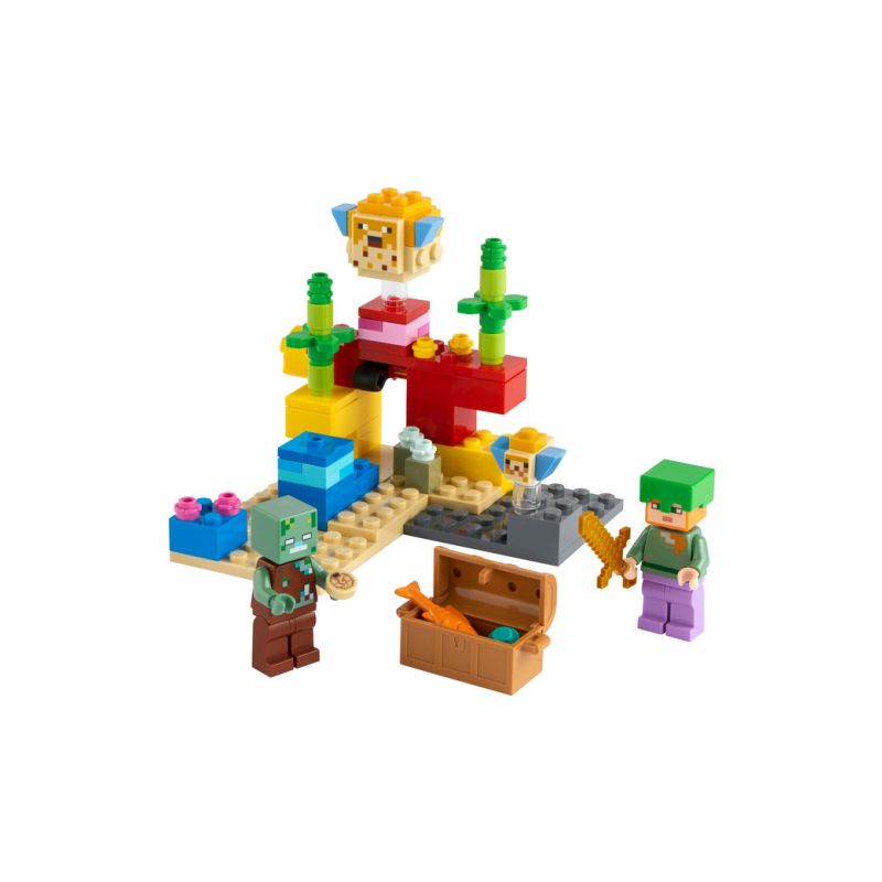LEGO Minecraft - Korálový útes - 1 LEGO Minecraft - Korálový útes - 1