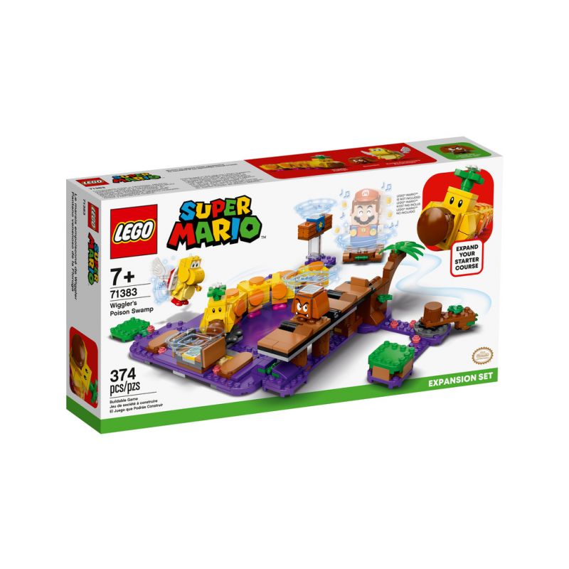 LEGO Super Mario - Wiggler a jedovatá bažina – rozšiřující set - 1 LEGO Super Mario - Wiggler a jedovatá bažina – rozšiřující set - 1