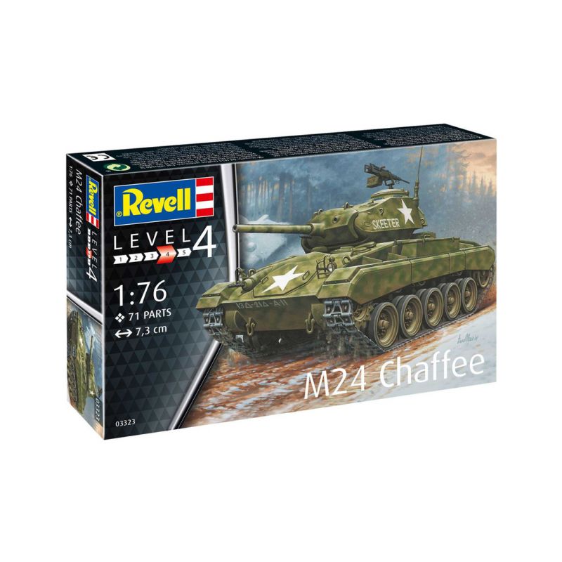 Revell M24 Chaffee (1:76) - 1 Revell M24 Chaffee (1:76) - 1