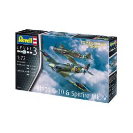 Revell Messerschmitt Bf109G-10, Spitfire Mk.V (1:72) (set) - 2