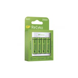 GP USB nabíječ Eco E411 + 4AA GP ReCyko 2100 - 6