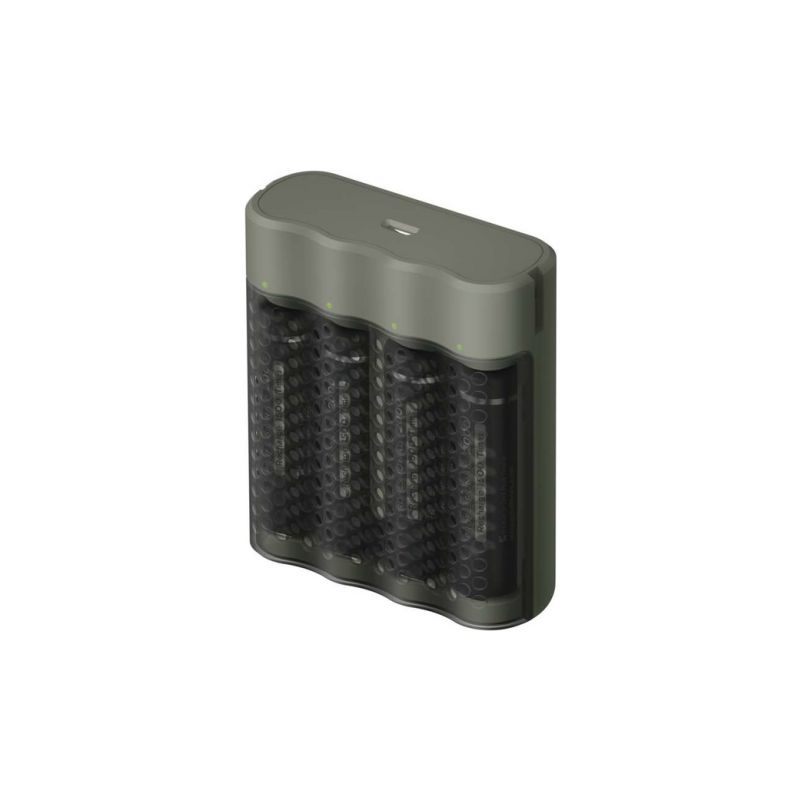 GP USB nabíječ Speed E451 + 4AA GP ReCyko Pro 2000 - 1 GP USB nabíječ Speed E451 + 4AA GP ReCyko Pro 2000 - 1