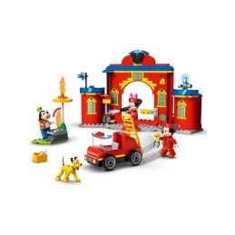LEGO DUPLO - Hasičská stanice a auto Mickeyho a přátel - 1