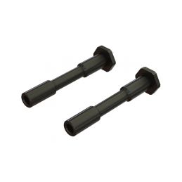 Arrma ocelový sloupek řízení 6x42mm černý (2) - 1