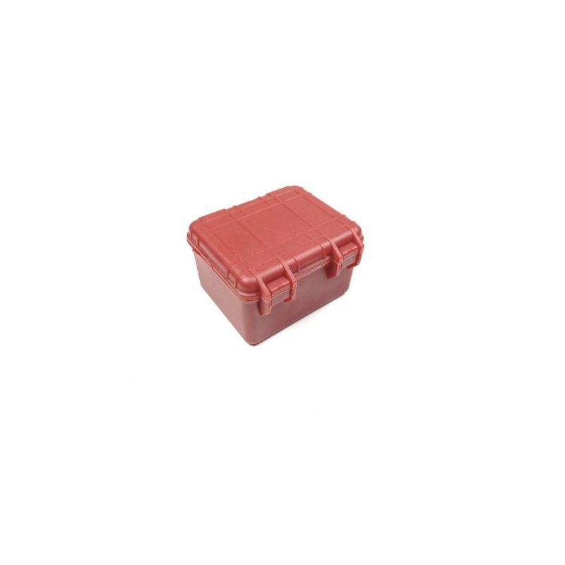 Plastový box, maketa 1:10, červený 55x45x30mm - 1