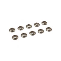 Podložka pro půlk. hlavu M3/10mm hliníková metalická (10) - 1