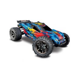 Traxxas Rustler 1:10 VXL 4WD TQi RTR červený - 1
